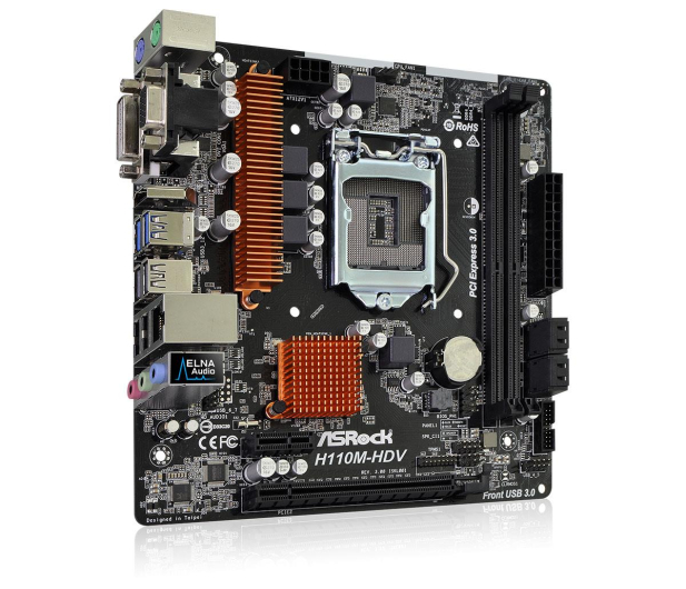 ASRock H110M-HDV R3.0 (PCI-E DDR4 USB3.0) - 354553 - zdjęcie 3